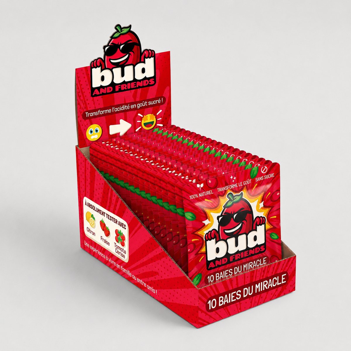 Display de comptoir Bud and Friends